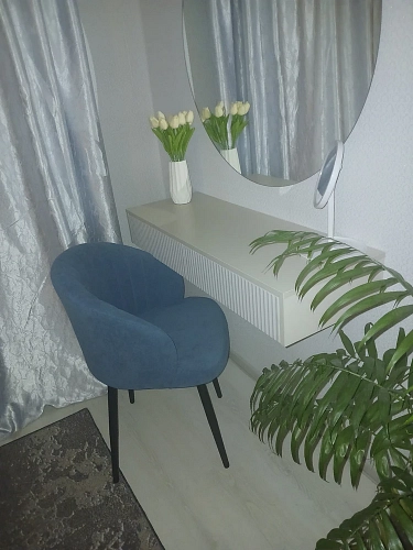 Стул на металлокаркасе Бэнбу velutto 32 / черный фото покупателя 23