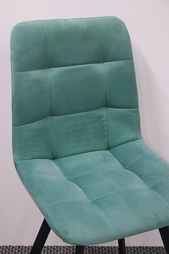 Стул на металлокаркасе Чилли зеленый / белый каркас из шоурума 4