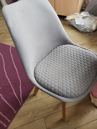 Деревянный стул Bonuss light gray / wood фото покупателя 101