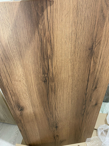 Стол Тринити Лофт 120 32 мм дуб галифакс табако / черный матовый фото покупателя 65