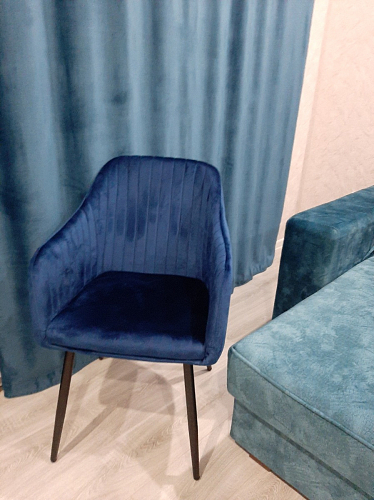 Стул на металлокаркасе Slam dark beige фото покупателя 133