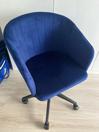 Компьютерное кресло Тибо confetti chocolate / белый фото покупателя 136