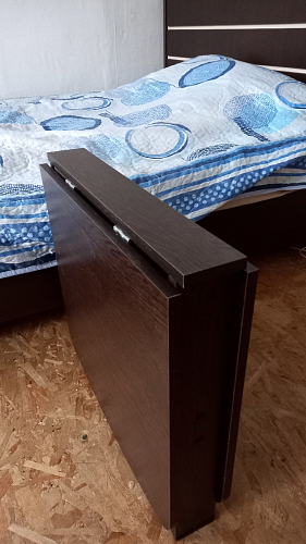 Стол-книжка СтК6 венге / дуб молочный высота 54 см фото покупателя 139