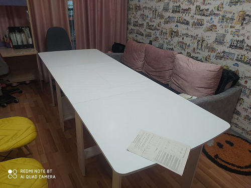 Стол обеденный раздвижной СтК7 венге фото покупателя 3