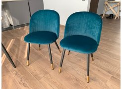 Стул на металлокаркасе Gabi gray / black фото покупателя 35