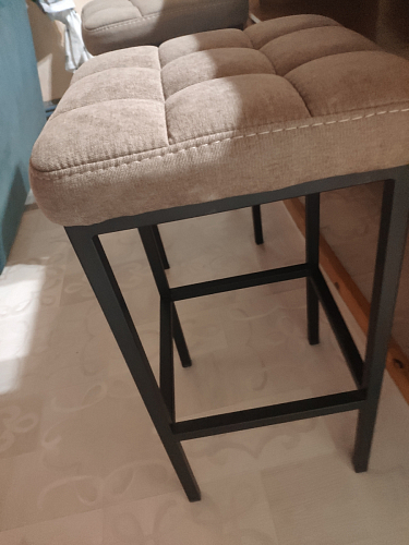 Барный стул Лофт катания лаванда / белый матовый фото покупателя 236