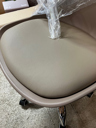 Компьютерное кресло Kolin с подушкой clear / white фото покупателя 175