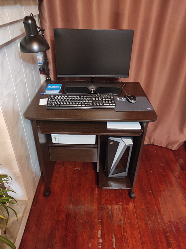 Компьютерный стол КСТ-10.1 Венге фото покупателя 32