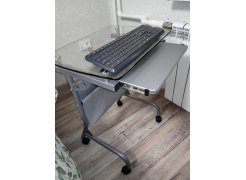 Компьютерный стол Riko black фото покупателя 2