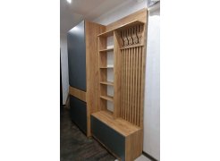 Модульная прихожая Молд комплектация 2 дуб крафт золотой / глянец белый фото покупателя 1