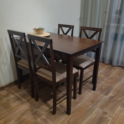 Обеденный комплект Hudson (Хадсон) cappuccino фото покупателя 10