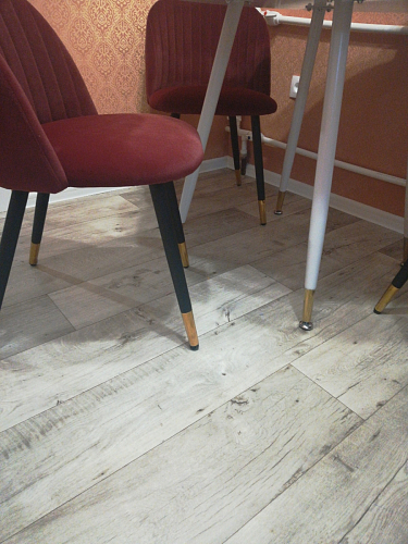 Стул на металлокаркасе Gabi 1 темно-серый / черный фото покупателя 142