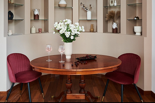 Стул на металлокаркасе Gabi latte / gold / black фото покупателя 543