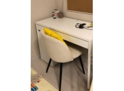 Стул на металлокаркасе Gabi blue / black фото покупателя 274