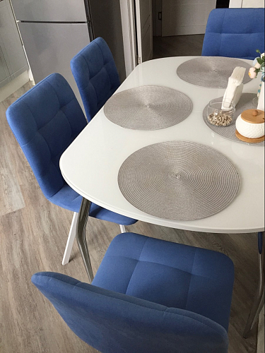 Стул Чилли 2 темно-серый  / черный фото покупателя 860