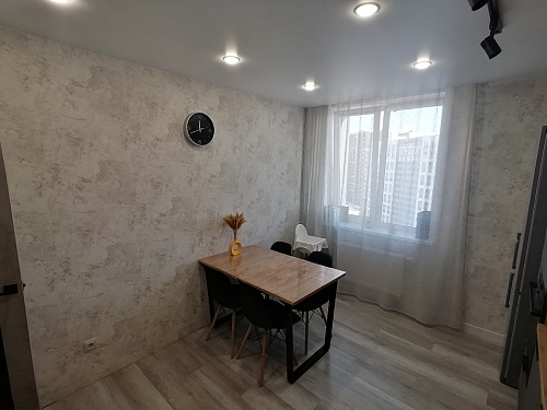 Деревянный стол Лота Лофт 140х80 черный матовый / бетон светлый фото покупателя 410