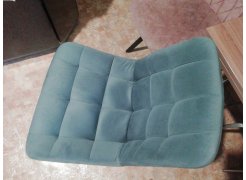 Стул на металлокаркасе Челси белый / латте фото покупателя 185