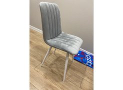 Стул на металлокаркасе Дани темно-серый / белый фото покупателя 11