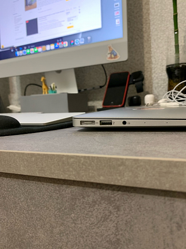 Письменный стол Битти Лофт 116х60х75 дуб вотан / белый матовый фото покупателя 102