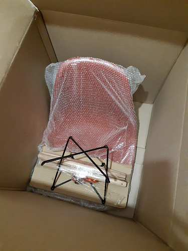 Пластиковый стул Eames PC-015 желтый фото покупателя 159