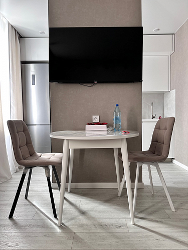 Комплект стульев Чилли 2 шт бежевый / черный фото покупателя 482