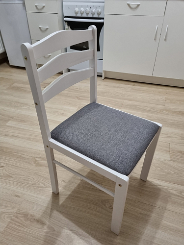 Стул деревянный Camel white / light grey фото покупателя 1