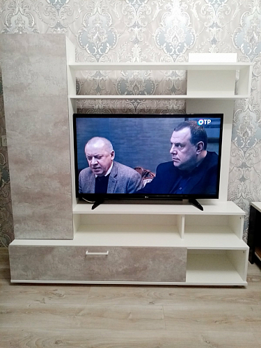 Готовая гостиная Jimenez дуб венге / белый глянец фото покупателя 19