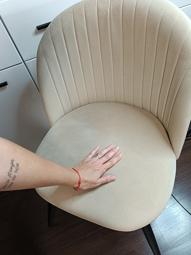 Стул на металлокаркасе Gabi wine red / black фото покупателя 149