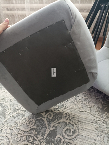 Стул на металлокаркасе Чилли К кирпичный / черный фото покупателя 13