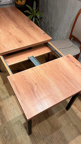 Стол Оригон файерстоун / черный матовый фото покупателя 29