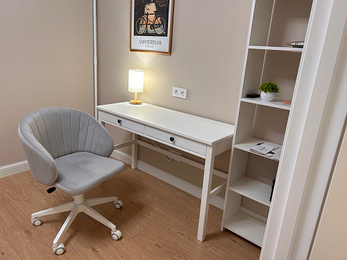 Компьютерное кресло Пард экокожа белый фото покупателя 171