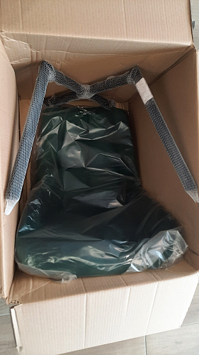 Стул на металлокаркасе Челси бежевый / черный фото покупателя 256