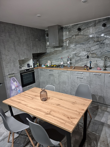 Стол раскладной Лота Лофт 120 25 мм юта / черный матовый фото покупателя 659