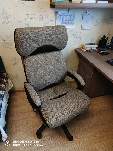 Компьютерное кресло Duke metal BL/Дюк МеталБл серый фото покупателя 8