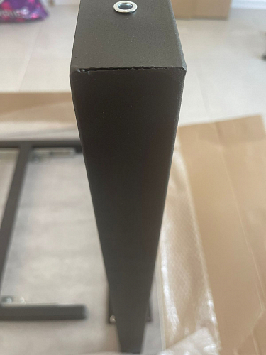 Деревянный стол Лота Лофт 120x75 дуб крафт табачный / черный матовый фото покупателя 890