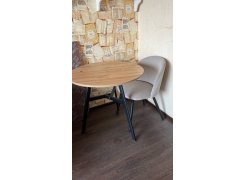 Стул на металлокаркасе Gabi 1 gray / black фото покупателя 167