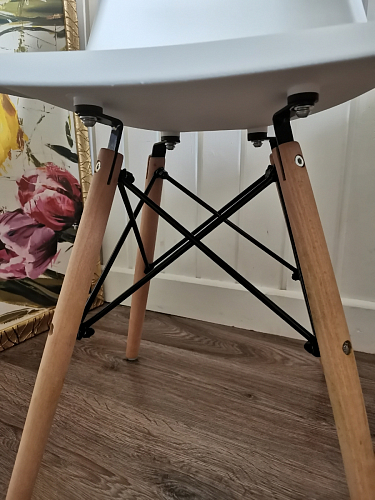 Пластиковый стул Eames PC-015 серый фото покупателя 324