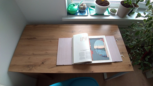 Письменный стол Битти Лофт 116х60х75 дуб делано светлый / белый матовый фото покупателя 42