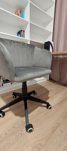 Компьютерное кресло Тибо 01 светло-коричневый / черный фото покупателя 60