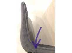 Стул на металлокаркасе Capri серый фото покупателя 49