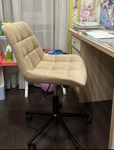 Компьютерное кресло Честер розовый (california 390) / черный фото покупателя 62