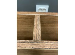 Письменный стол Леон Лофт дуб делано темный / черный матовый фото покупателя 160