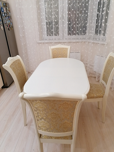 Стол раскладной Solerno ME-T4EX ivory white фото покупателя 3