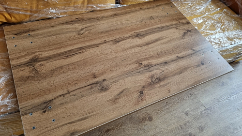 Деревянный стол Лота Лофт 120x75 дуб крафт табачный / черный матовый фото покупателя 854