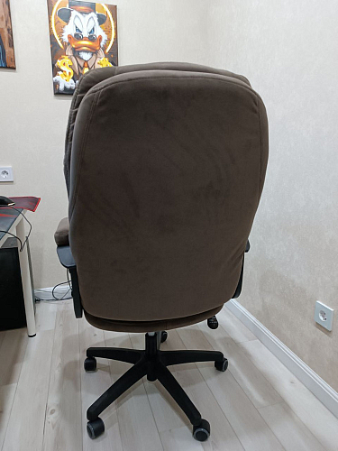 Компьютерное кресло Comfort Lux/Комфорт Люкс серый фото покупателя 109