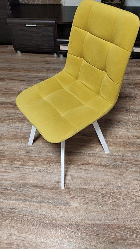 Стул на металлокаркасе Чилли зеленый / черный фото покупателя 200