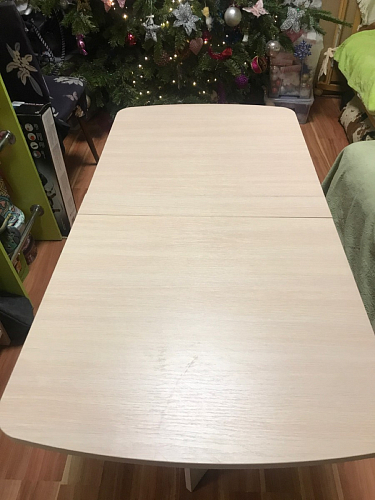 Стол-книжка СтК6 венге / дуб молочный высота 54 см фото покупателя 85