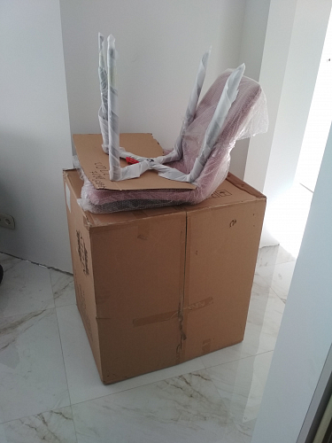 Стул на металлокаркасе Chic-Q черный / синий фото покупателя 1