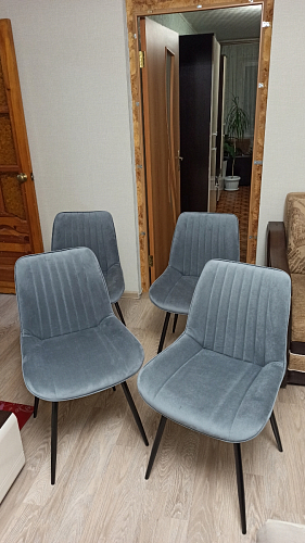 Комплект стульев Седа К 2 шт латте / черный фото покупателя 173