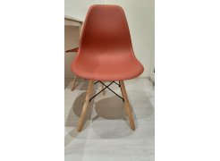 Пластиковый стул Eames PC-015 серо-голубой / дерево фото покупателя 186